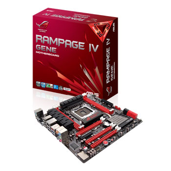 ASUS Rampage IV GENE mATX X79 R.O.G Motherboard LN43580 | SCAN UK