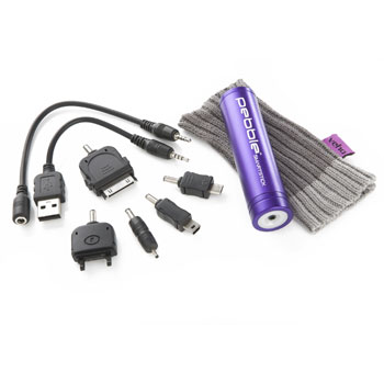 Veho Purple Pebble Smartstick Emergency Portable Smartphone Battery : image 3