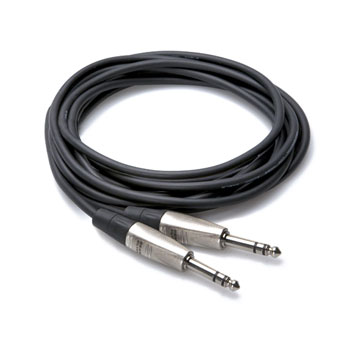 3m Hosa 1/4" Stereo Jack - Jack