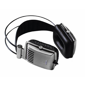 Krator C1140S Dione Precision Over Ear Hi Fi Headphones - Brushed Silver