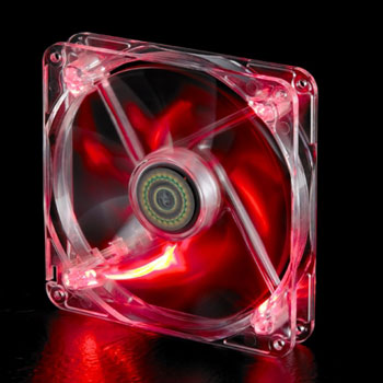 Cooler Master BC Series Fan - Transparent + Red LED : image 2