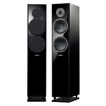 Yamaha NS-F150PB Floor Standing Speakers (Pair) Piano Black