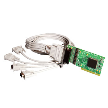 Brainboxes IS-450 Intashied Low Profile PCI 4 x RS232 Serial Card