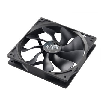 AK-FN062 - 140mm Akasa Black APACHE S-FLOW Blade Design Fan OEM