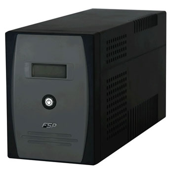 FSP UPS 1500VA Mini Tower with 4xIEC 2xUk Socket RJ11 RS232 1 x USB