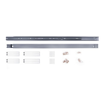 28" NetStor ATSRFR28TW Friction Slide Rails : image 1
