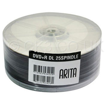 25pcs Cello Wrap Arita White Full Face Printable from ritek