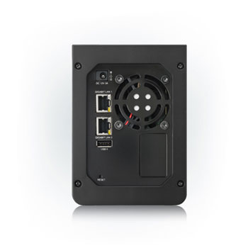 Compro RS2212 NVR Dual Bay SATA 3TB with PoE & 2x Gigabit Ethernet : image 3