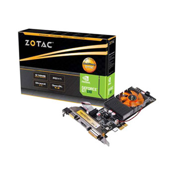 Zotac NVIDIA GT 610 Low Profile Compatible Graphics Card - 512MB