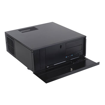 Silverstone Grandia GD07 HTPC Desktop PC Case - Black : image 2