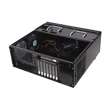 Silverstone Grandia GD07 HTPC Desktop PC Case - Black : image 4