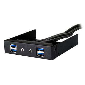 Silverstone FP32B-E 3.5" Black Front IO Module