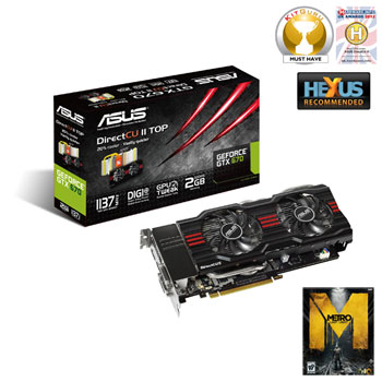ASUS GTX670 DirectCU II TOP NVIDIA Graphics Card 2GB LN45306