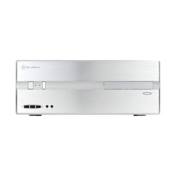Silverstone Lascala Desktop Case - Silver