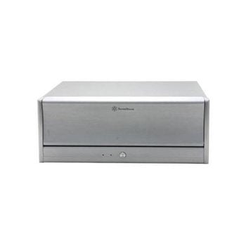 Silverstone LC13S-E USB 3.0 Lascala HTPC Silver ATX Case