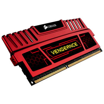 Corsair Memory Vengeance Racing Red 16GB DDR3 2133 MHz CAS 9-11-10-30 Quad Channel Desktop