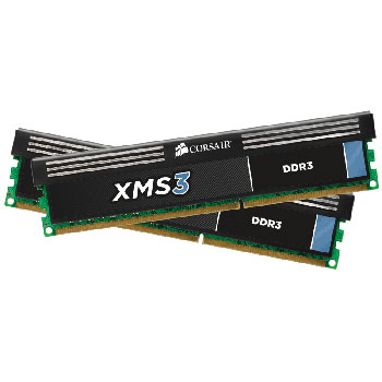 Corsair Memory XMS3 16GB (2x8GB) DDR3 PC3-10666 (1333) Dual Channel Desktop