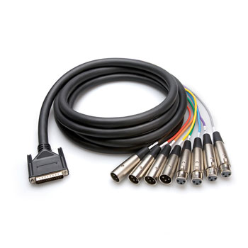 5M Hosa AES/EBU SNAKE DB25T-XL