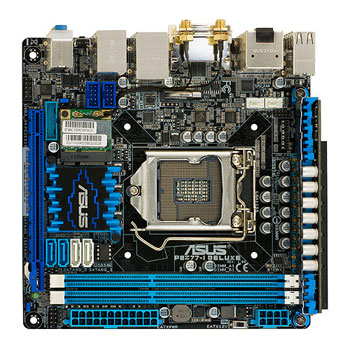 ASUS P8Z77-I DELUXE Intel Z77 Socket 1155 Mini ITX Motherboard : image 2