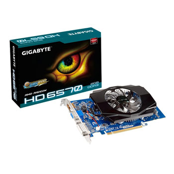 Gigabyte GV-R657D3-2GI HD6570 AMD Graphics Card - 2GB