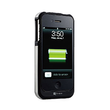 1500 mAh Extended battery Case for iPhone 4/4S from Coole rMaster Choiix Range C-AP06-K1 : image 1