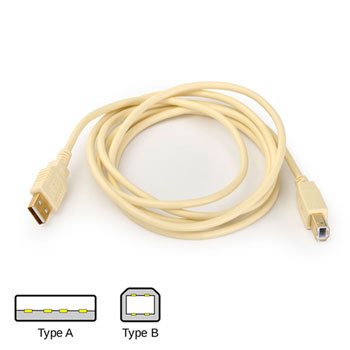 Belkin USB 2.0 Printer Cable Type A to Type B - 1.8 Metre