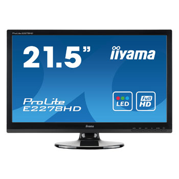 iiyama ProLite E2278HD 21.5" LED Monitor with TN Panel : image 2