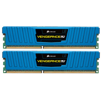 Corsair Memory Vengeance Blue Low Profile 8GB DDR3 2133 MHz CAS 11 XMP Dual Channel Desktop