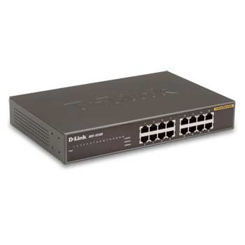 D-Link DES-1016D/B 16 Port 10/100 Desktop Switch : image 1