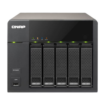 5 Bay SATA III 3Gb/s NAS from Qnap TS-569L