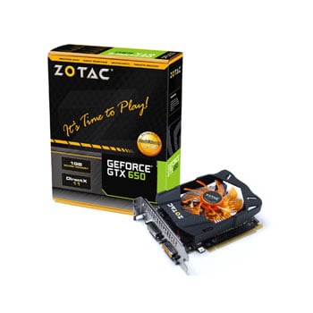 Zotac GeForce GTX 650 NVIDIA Graphics Card - 1GB