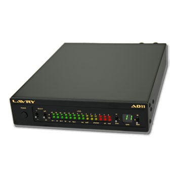 Lavry AD11 Stereo Mic Pre and A/D Converter - Black
