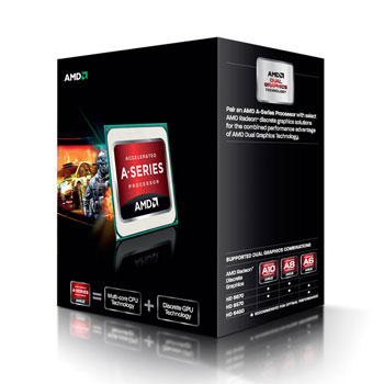 AMD A-Series A10 5800K Black Edition FM2 CPU with Heat Sink Fan : image 1