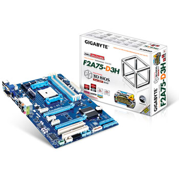 Gigabyte GA-F2A75-D3H sFM2 Motherboard