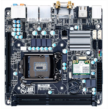 Gigabyte GA-Z77N-WIFI Mini-ITX Socket 1155 Motherboard : image 2