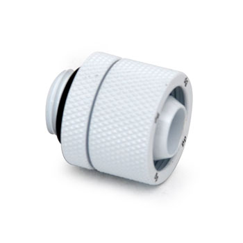 OD 5//8 OD Compression Fitting for Soft Tubing CC3 Ultimate Silver Shining Bitspower G1//4 to 3//8 ID 4-Pack