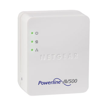 Netgear XAVB5201 Powerline AV+ 500Mbps Nano Twin Pack with RJ45 Ethernet Port PC/MAC
