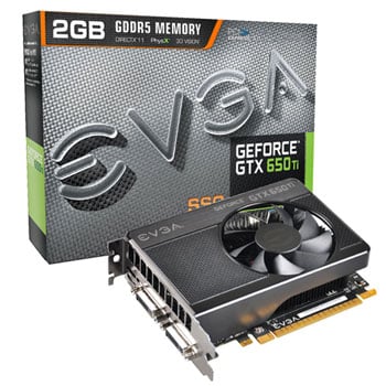 EVGA GeForce GTX 650 Ti SSC NVIDIA Graphics Card - 2GB