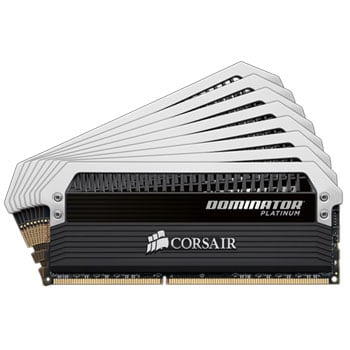 Corsair Memory Dominator Platinum 64GB DDR3 2133 MHz CAS 9-11-11-31 Quad Channel Desktop