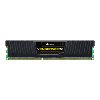 Corsair 8GB DDR3 Vengeance Low Profile Jet Black PC3-12800 (1600), Non-ECC Unbuffered, CAS 9-9-9-24,