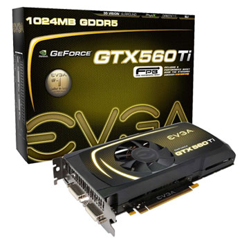 EVGA NVIDIA GTX 560 Ti Graphics Card - 1GB
