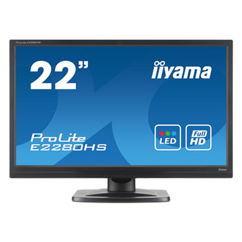 iiyama ProLite E2280HS 21.5" Full HD Monitor