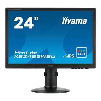 iiyama 24" ProLite XB2485WSU-B1 IPS LED (Backlit) Monitor, Height Adjustable