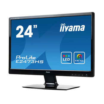 iiyama ProLite E2473HS-GB1 24" LED Monitor with TN Panel