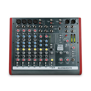 Allen & Heath ZED-10FX Mixing Desk : image 3