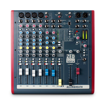 Allen & Heath ZED60-10FX Mixing Desk : image 3