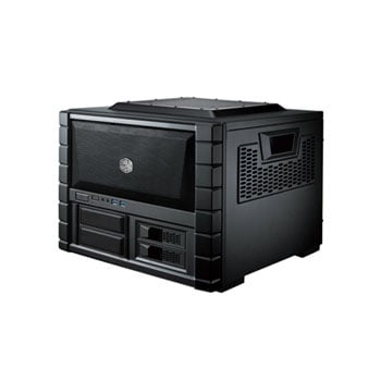 Coolermaster HAF XB Black Cube Case 2x USB 3.0 & Watercooling Support 2x12cm Quiet Fans No PSU