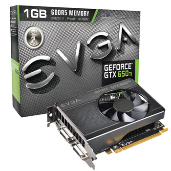 EVGA GeForce GTX 650 Ti NVIDIA Graphics Card - 1GB
