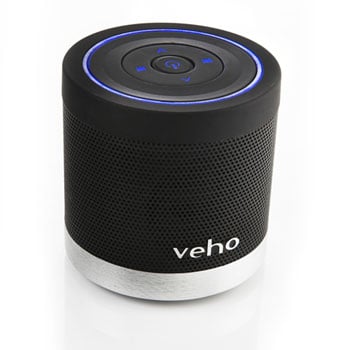 Veho VSS-009-360BT M4 Bluetooth Wireless Speaker with micro-SD Black Rechargable with Track Control