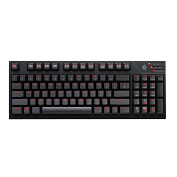 Quick Fire TK Mechanical Gaming Keyboard with RED Cherry Switch + Red LEDs : image 1